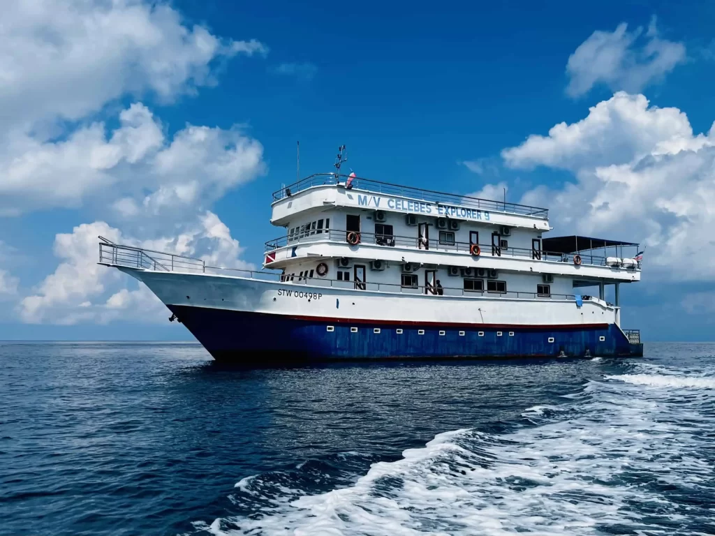 Diving Sipadan: A Complete Guide to Malaysia’s Top Dive Destination 10 The M/V Celebes Explorer, the only liveaboard ship in Sipadan