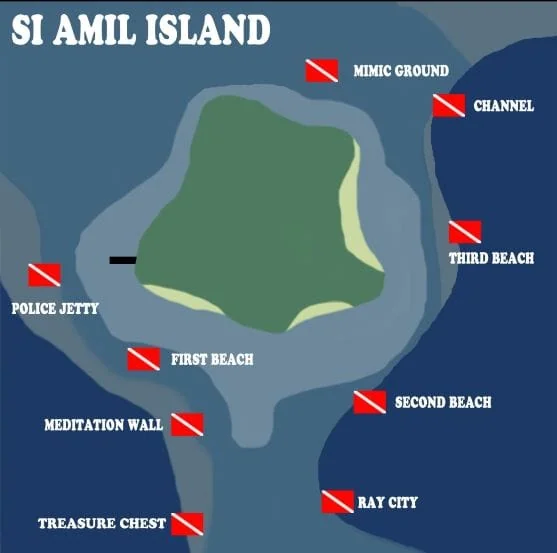 Si Amil diving in semporna