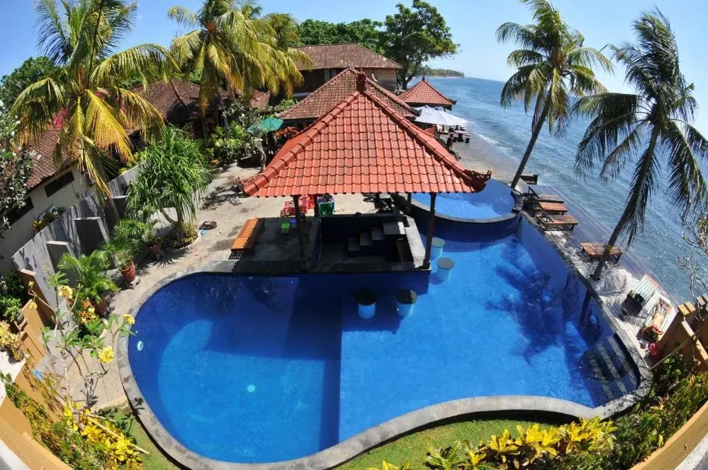 Unterkünfte in Tulamben: Beste Gegenden und Tauchresorts 10 Paradise Palm Beach Bungalows