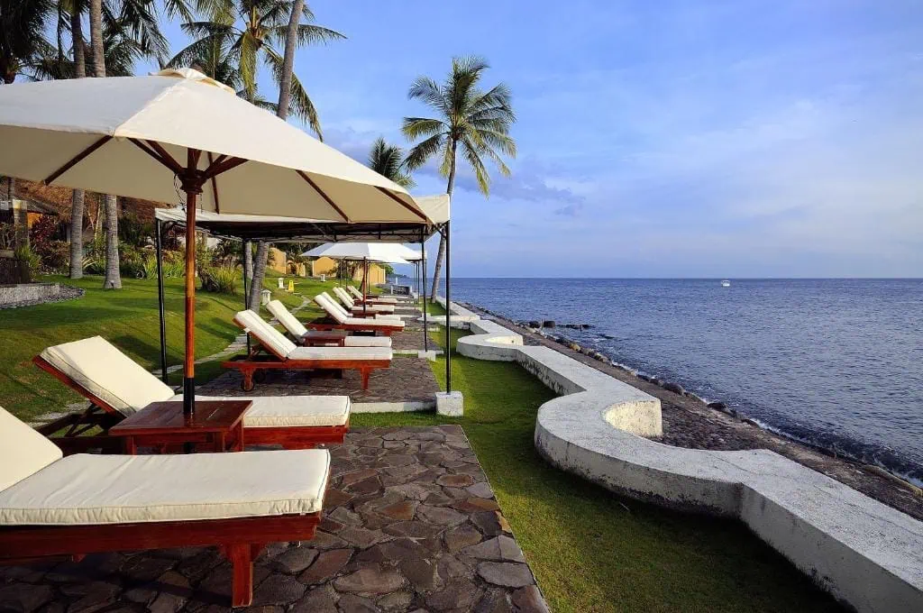 Unterkünfte in Tulamben: Beste Gegenden und Tauchresorts 14 Siddhartha Ocean Front Resort & Spa